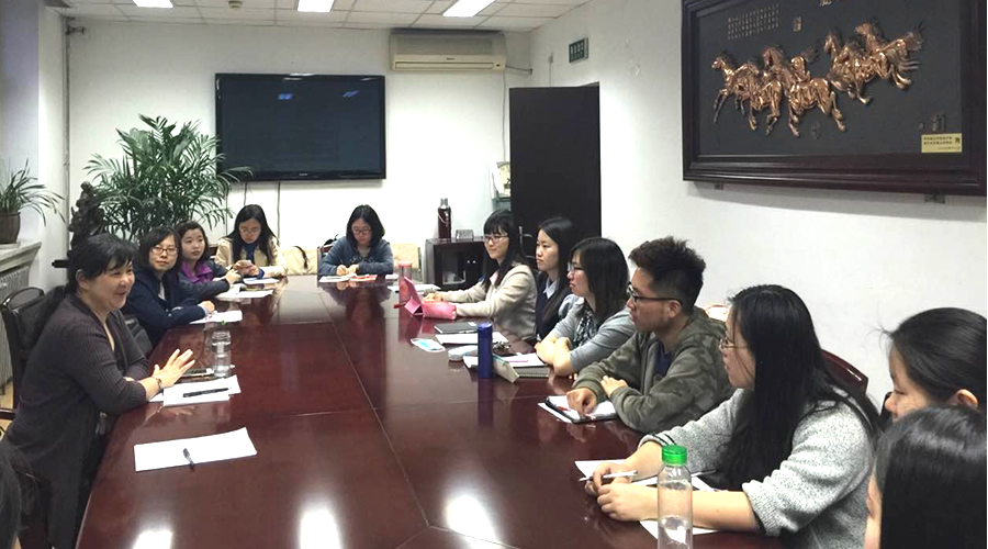 专题学习会现场